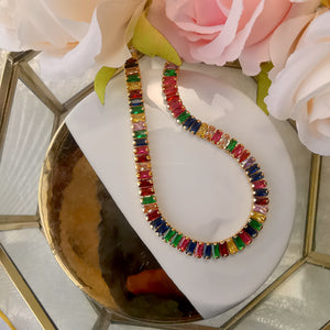 Shay rainbow necklace