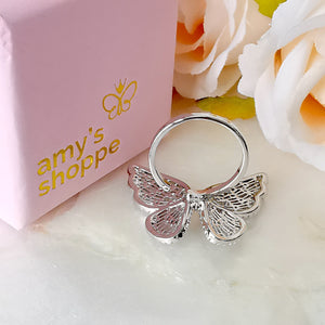 Bella butterfly ring