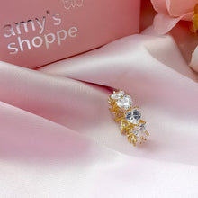 Load image into Gallery viewer, Corazon eternity ring (Gold Vermeil) - Amysshoppe.com