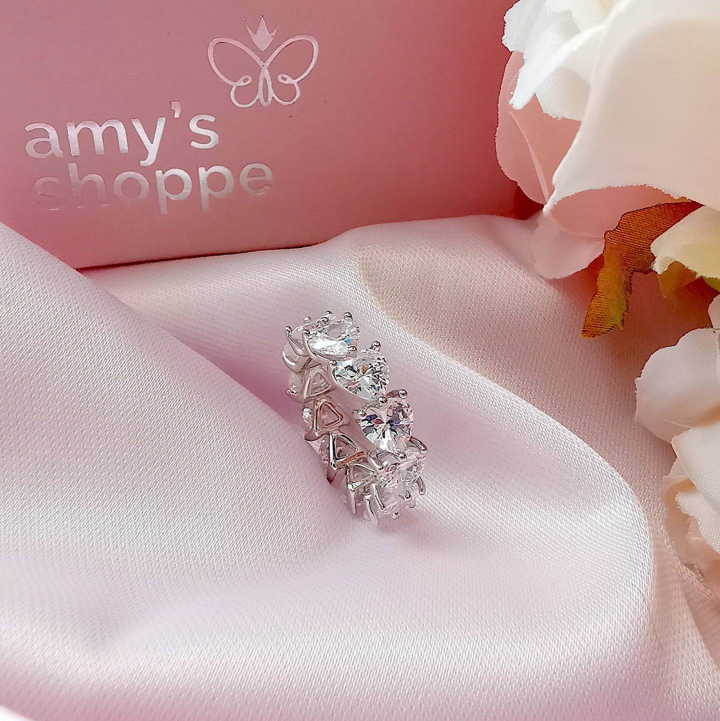 Corazon eternity ring - Amysshoppe.com