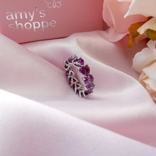 Load image into Gallery viewer, Corazon eternity ring - Amysshoppe.com