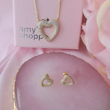 Load image into Gallery viewer, Annabelle earrings &amp; necklace set - Amysshoppe.com