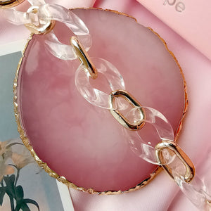 Yumi acrylic bracelet - Amysshoppe.com