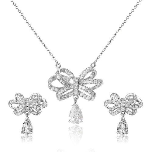 Melody necklace and earrings set