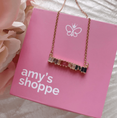 Dulce rainbow necklace - Amysshoppe.com