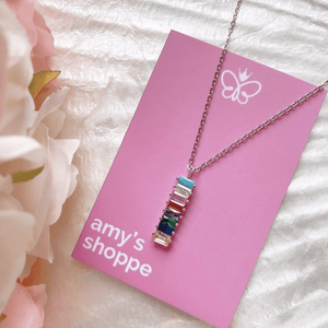 Paula rainbow necklace - Amysshoppe.com