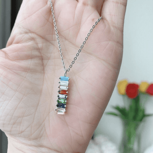 Paula rainbow necklace - Amysshoppe.com