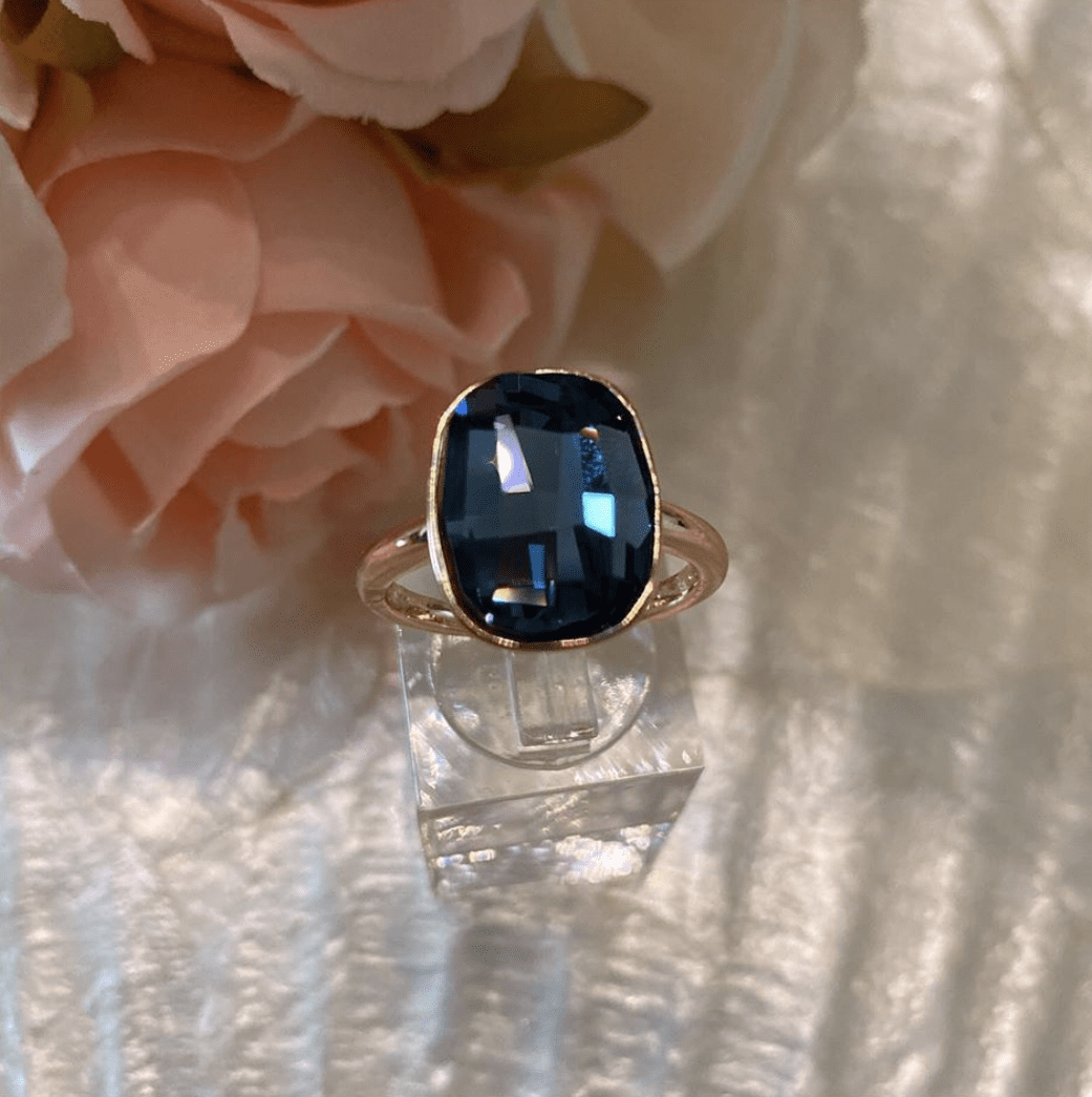 Swarovski Lucent crystal-embellished sterling silver ring | White |  MILANSTYLE.COM